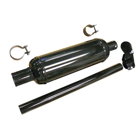 Aftermarket Black Muffler Assembly MUK40-0095